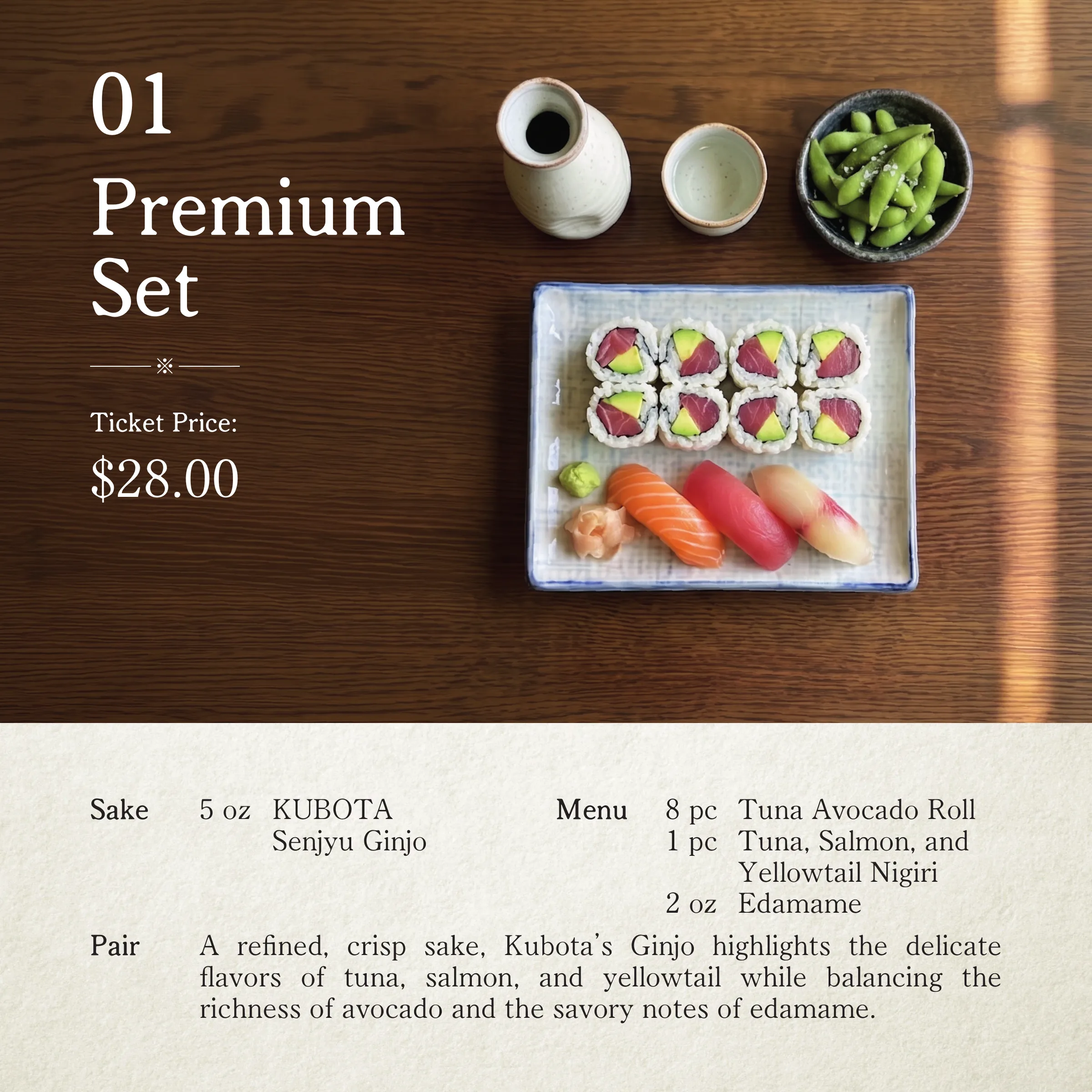 Sushi and Sake Pairing Event Graphics, 4 of 7