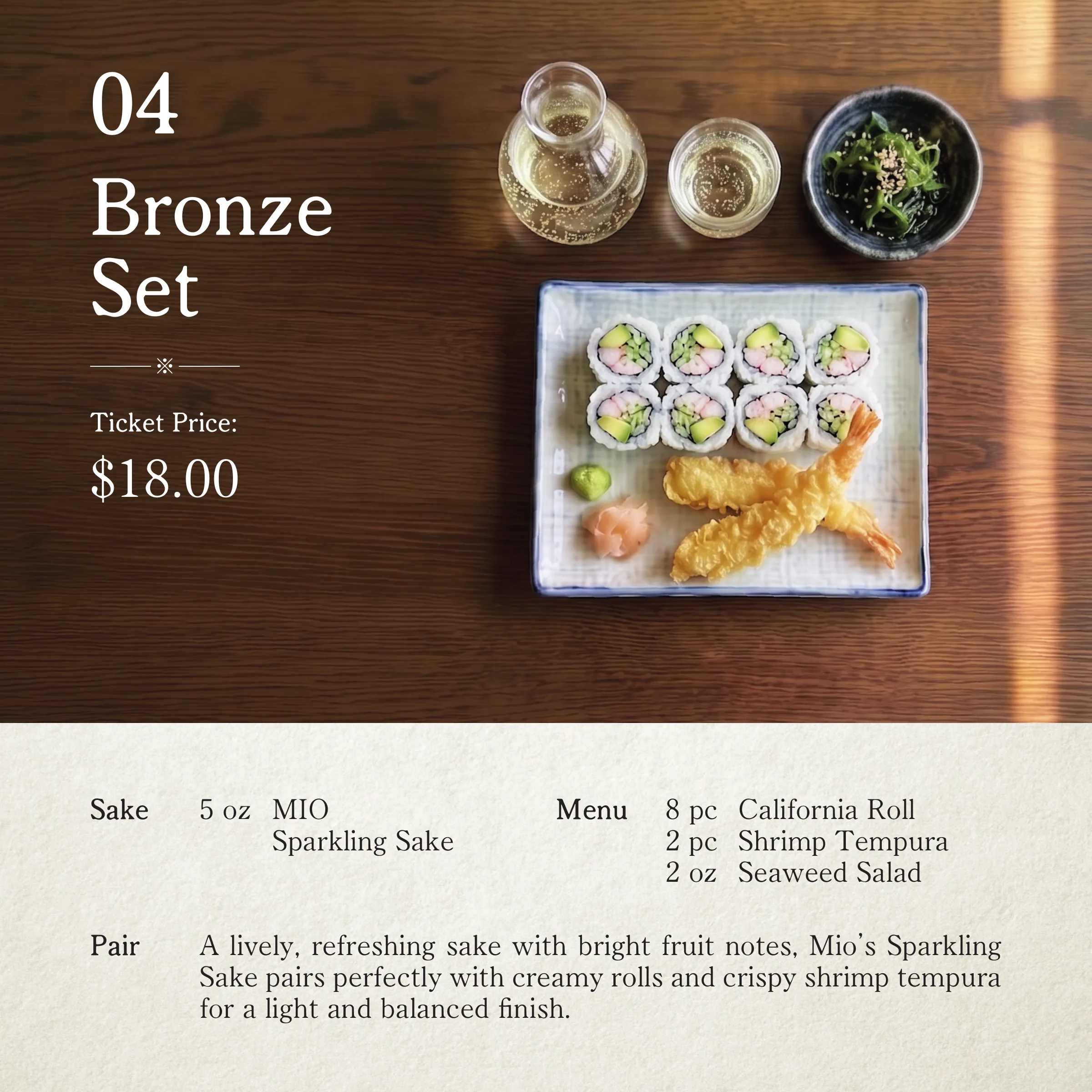 Sushi and Sake Pairing Event Graphics, 7 of 7